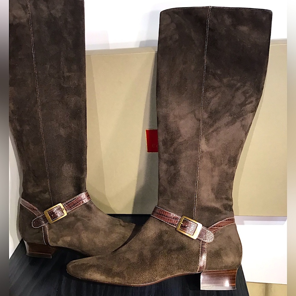 Cole Haan Stef Tall Zip Boots Sz 7B